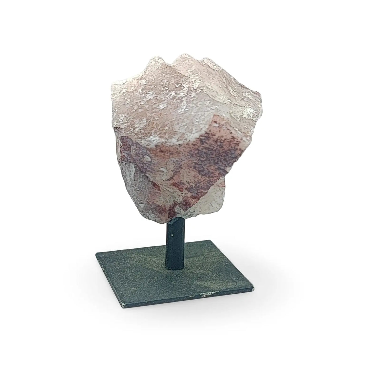 Specimen - Rough Stone on Metal Stand - Fire Quartz
