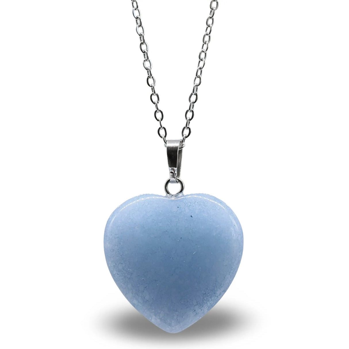 Necklace - Heart Shaped - Blue Aventurine