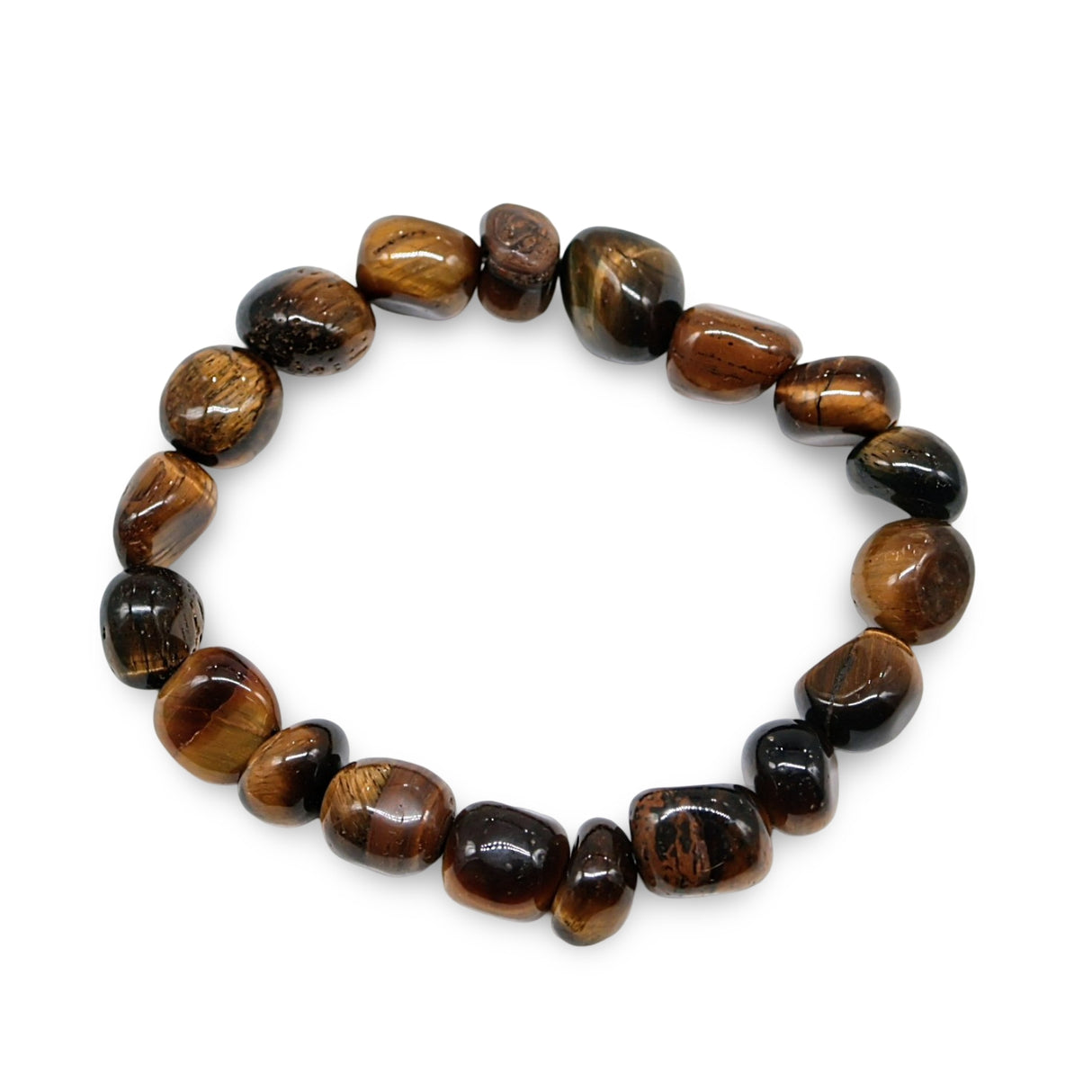Bracelet - Tiger Eye - Natural Shape Beads