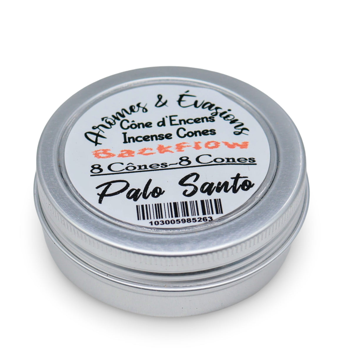 Incense - Backflow Cones - Palo Santo - 8 Cones