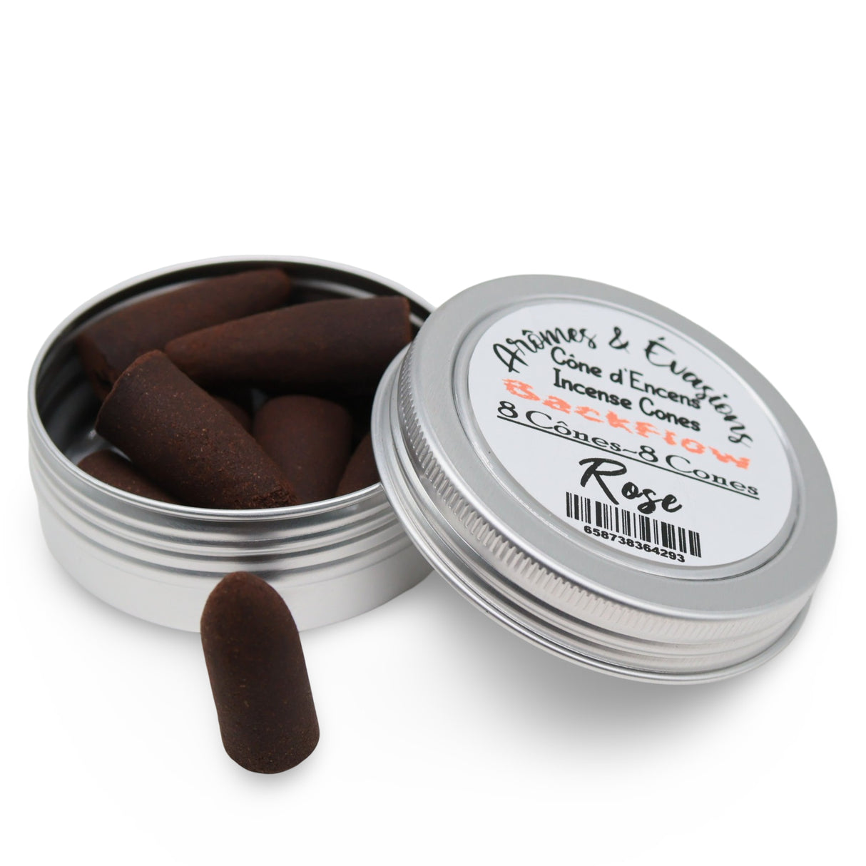Incense - Backflow Cones - Roses - 8 Cones