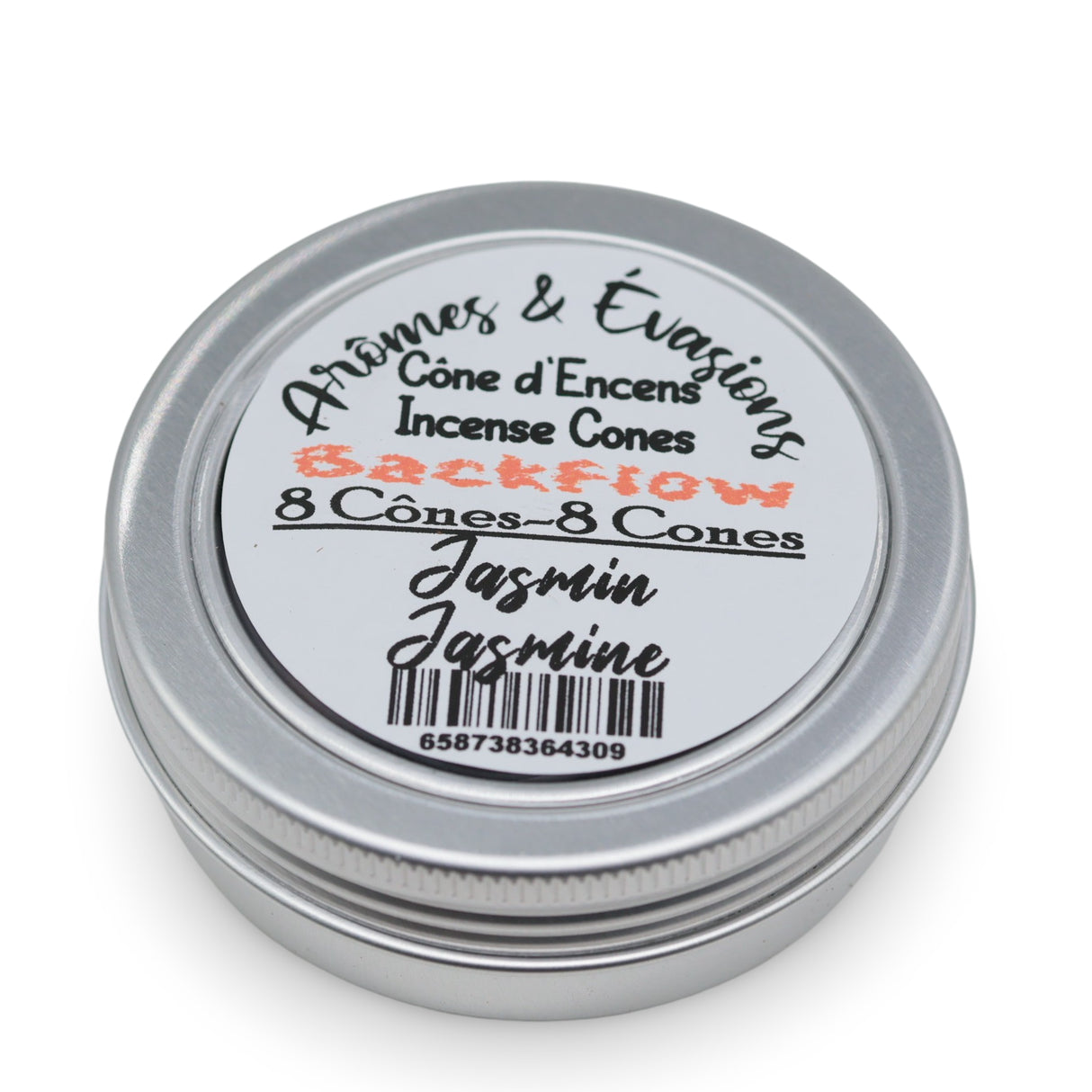 Incense - Backflow Cones - Jasmine - 8 Cones