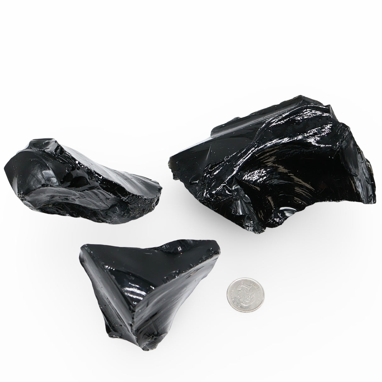 Stone - Black Obsidian - Rough - 101g to 200g