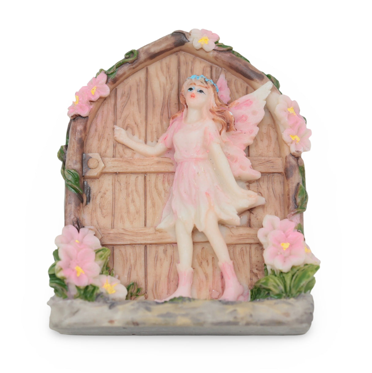 Home Decor - Mini Fairy Door Pink