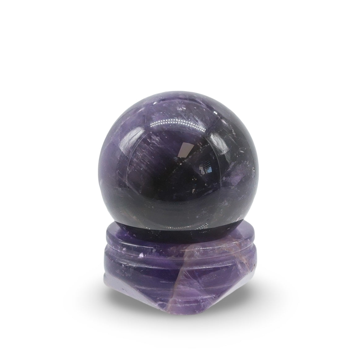Sphere - Amethyst Crystal and Stand - 1.5