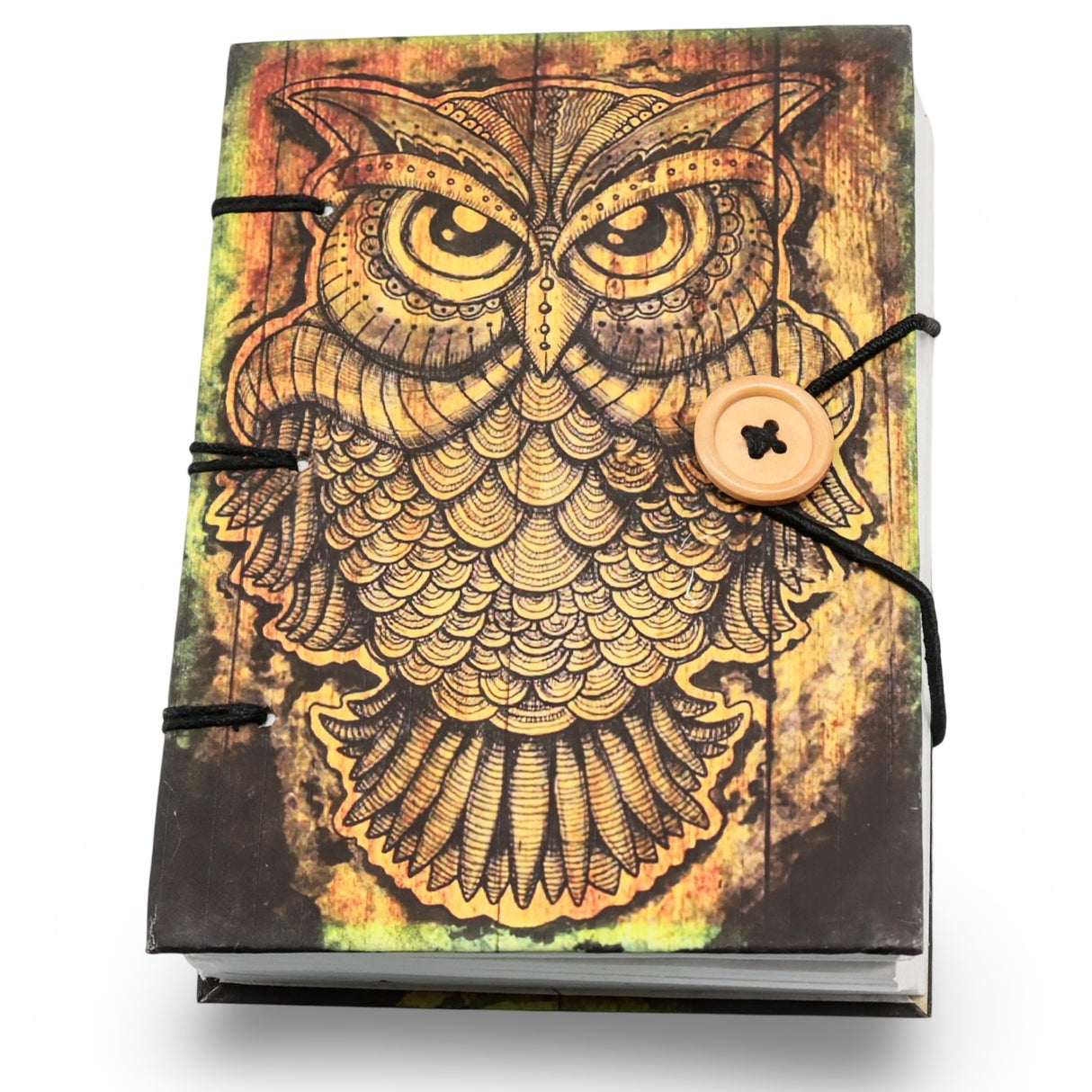 Wicca & Pagan - Hardcover Journal - Beautiful Owl