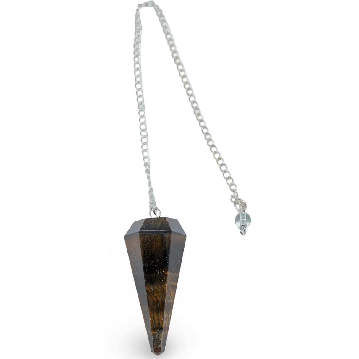 Pendulum - Faceted - Natural Tiger Eye