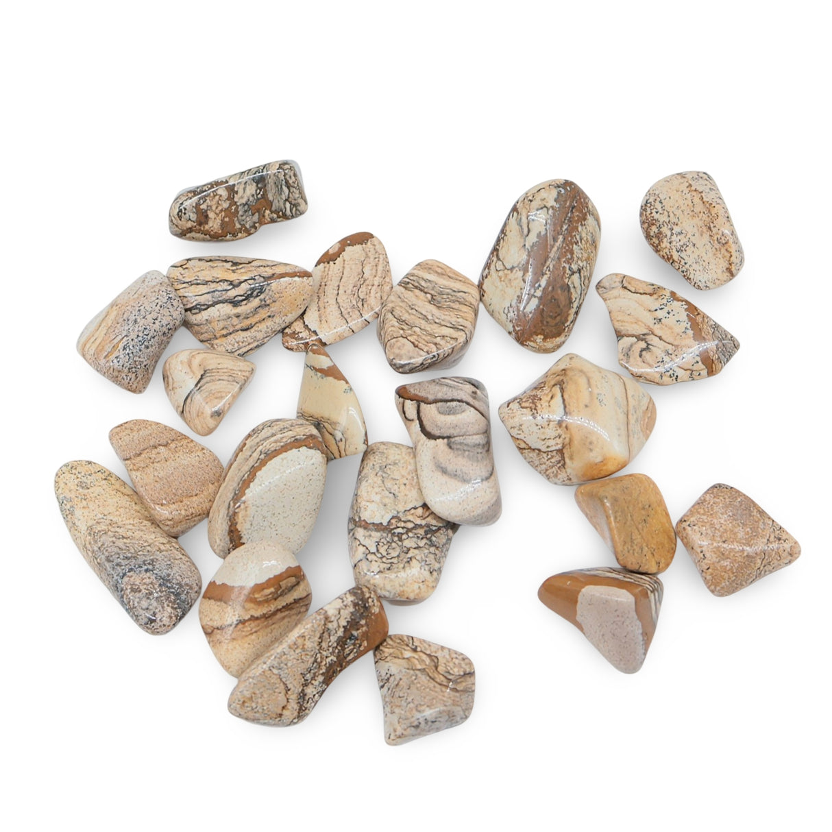 Stone - Picture Jasper - Tumbled