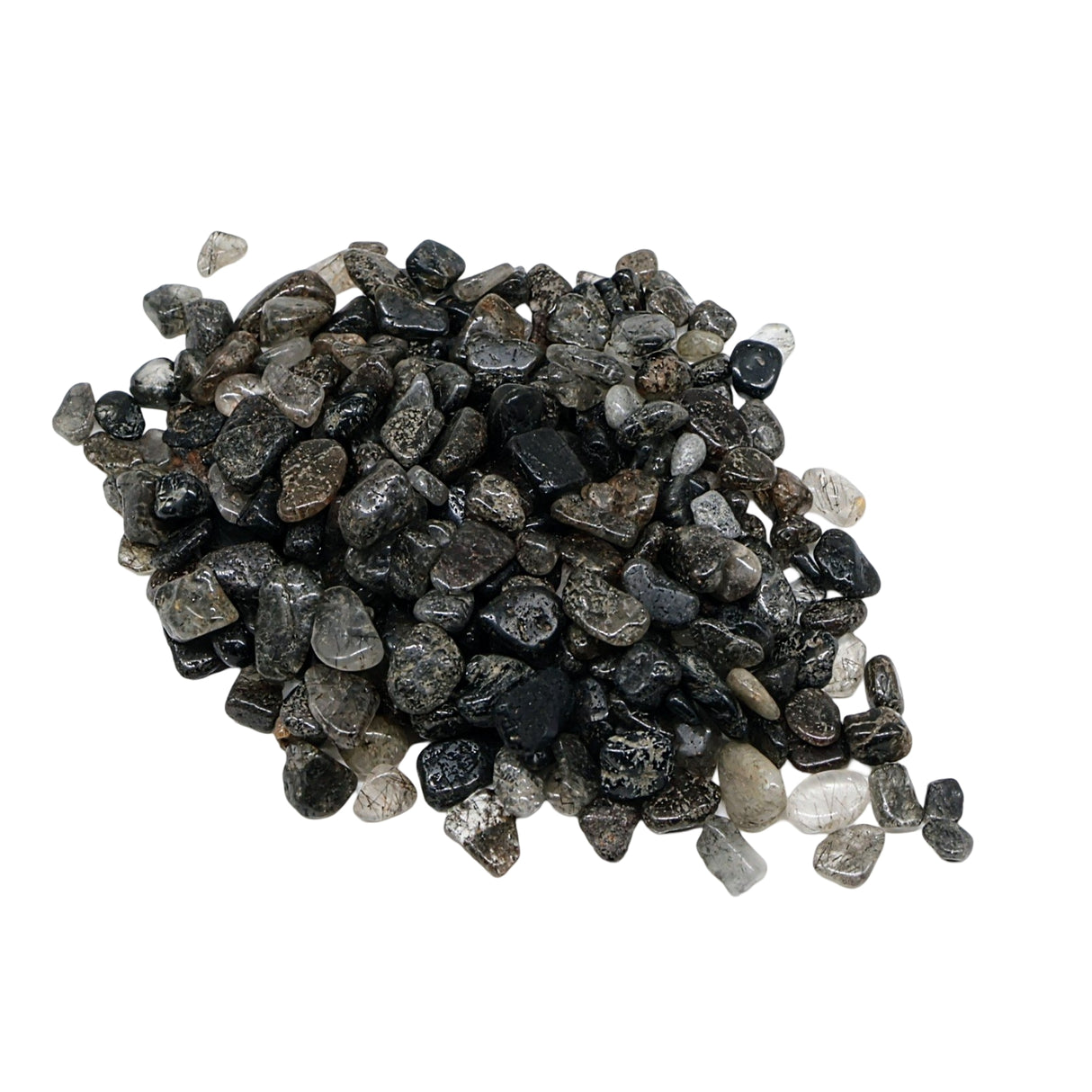 Stone - Tumbled Chips - Black Crystal Quartz 500 g