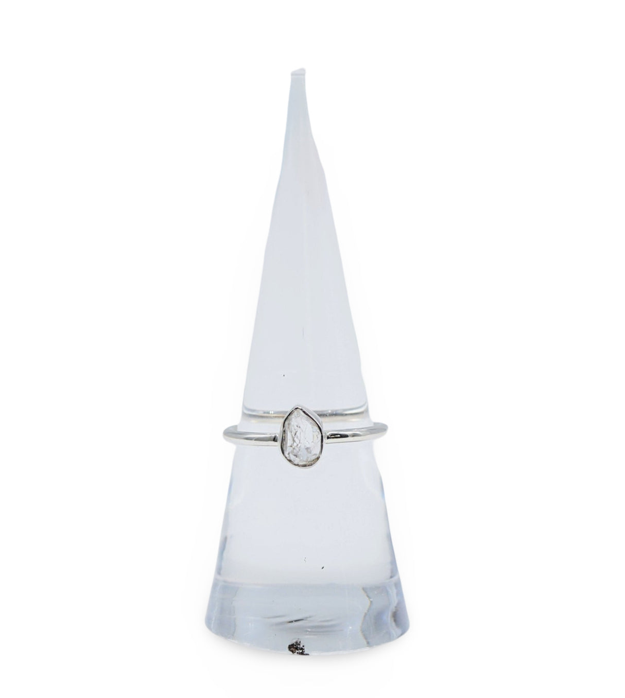 Ring - Assorted Shaped - Raw Herkimer Diamond on 925 sterling silver