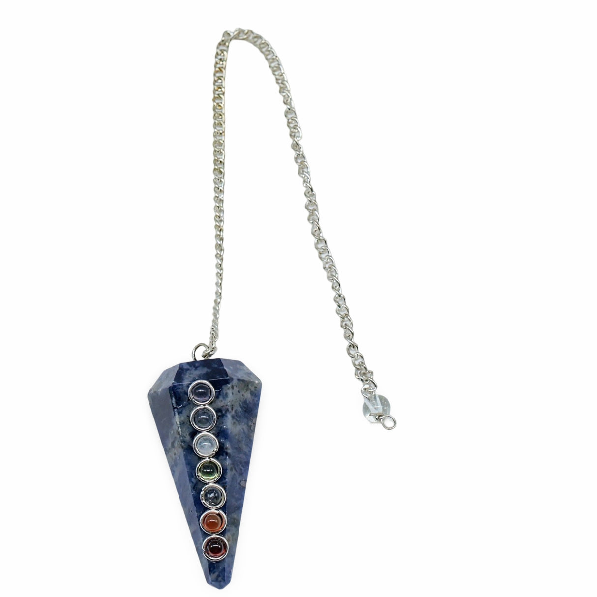 Pendulum - Orgonite - Chakra Mixed Sodalite