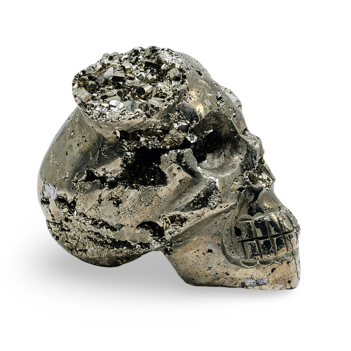 Stone - Pyrite Skull Specimen - Rough