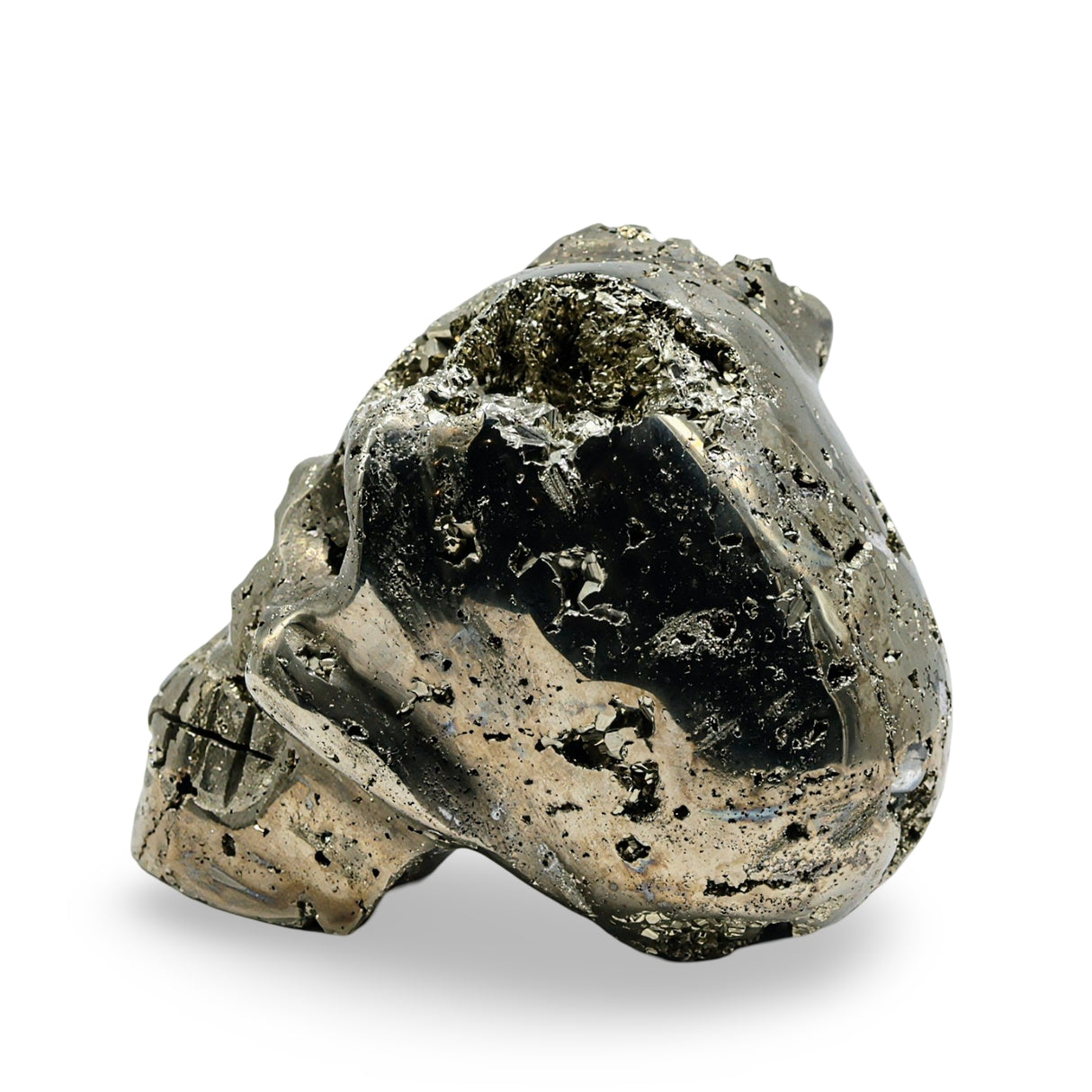 Stone - Pyrite Skull Specimen - Rough