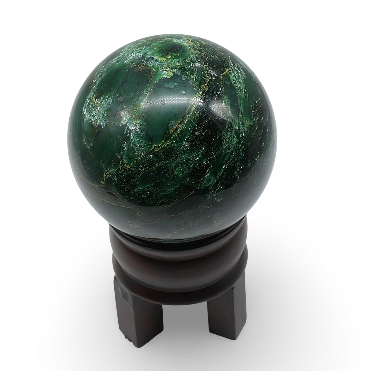 Sphere - Emerald - 3.5"