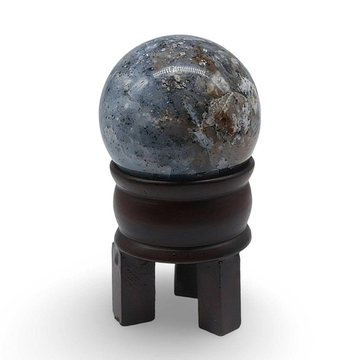 Sphere - Blue Opal - 3"