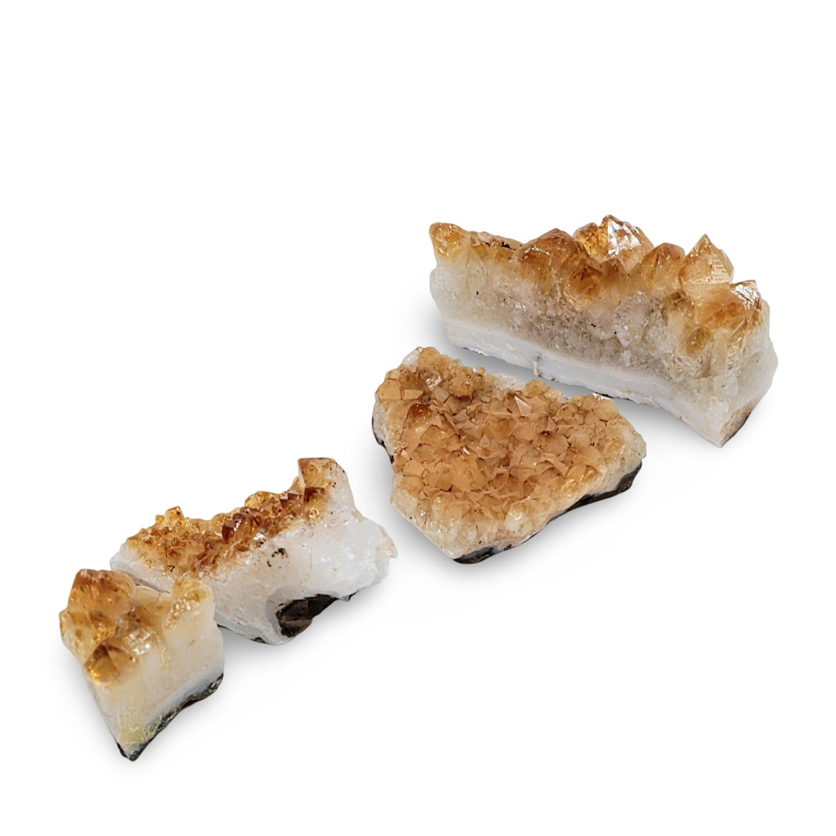 Cluster - Druzy - Citrine Grade A