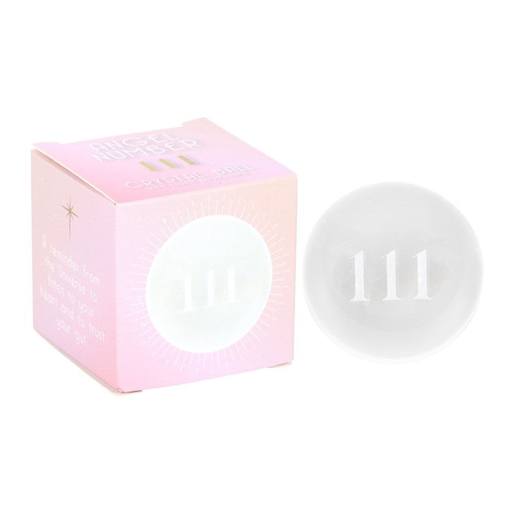 Sphere - Angel Number Crystal Balls - Your Choice 111