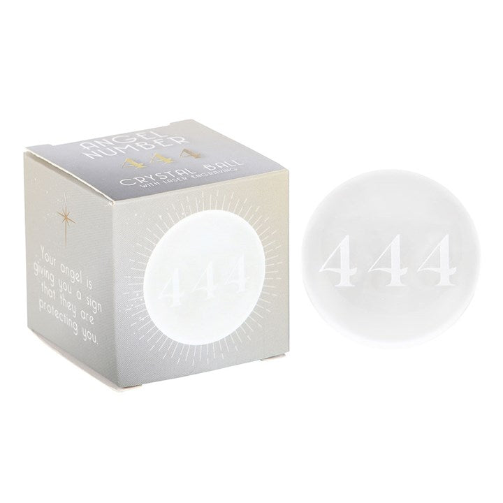 Sphere - Angel Number Crystal Balls - Your Choice 444