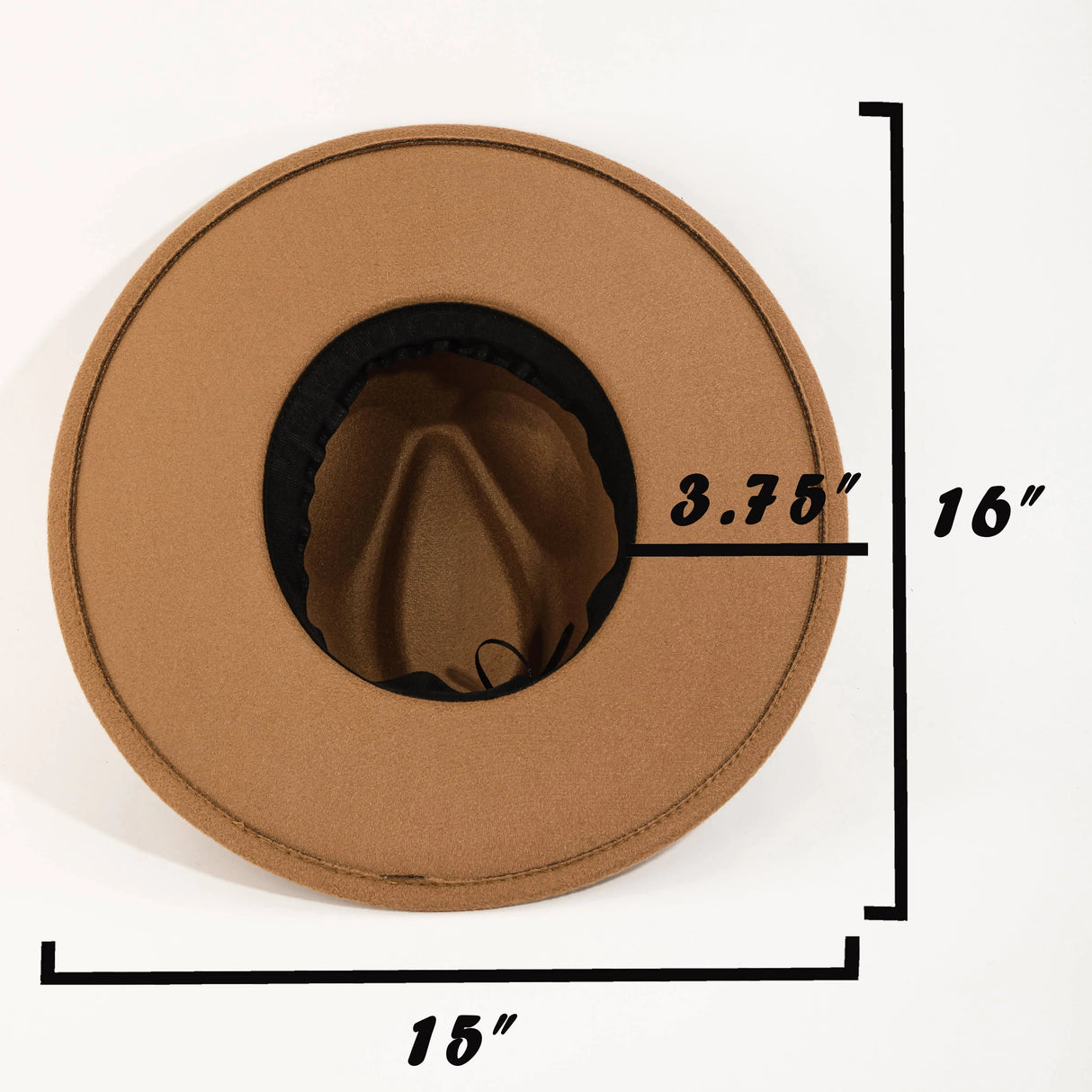 Clothing & Accessories - Boho Tribal Pattern Strap Fedora Hat