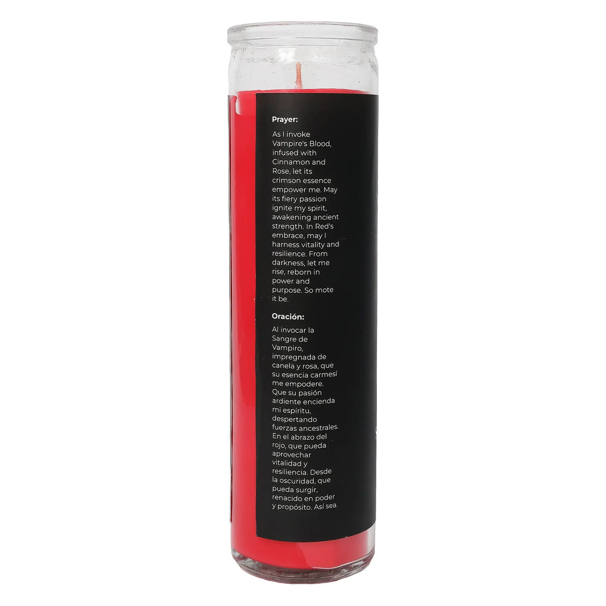 Scented Candle - Vampire Blood - Pillar