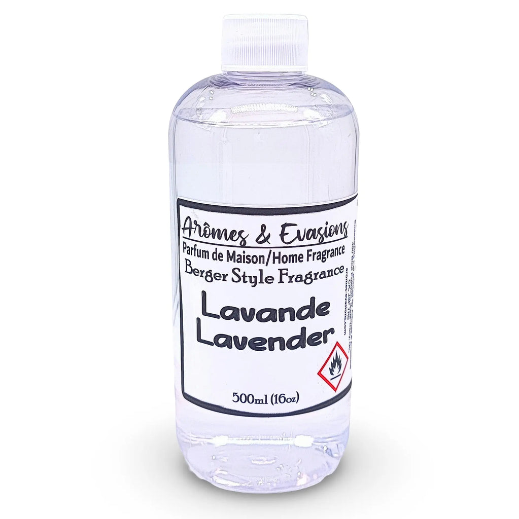Arômes & Évasions - Compatible with Lampe Berger - Refill Fragrance - Lavender 16oz (500ml)