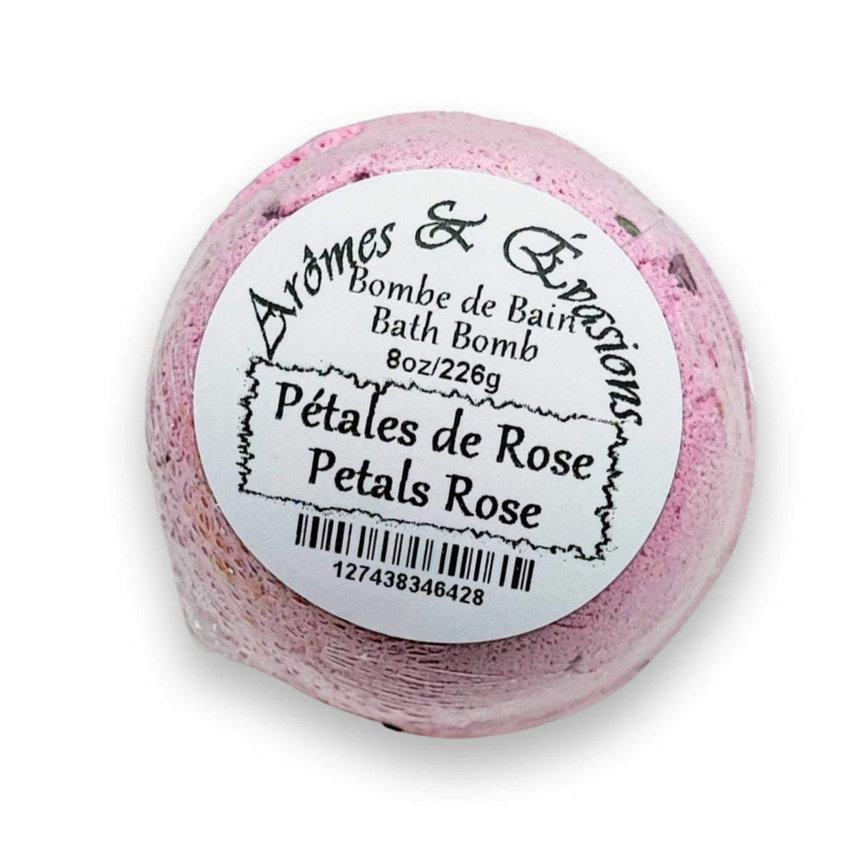Bath Bomb - Rose Petals - 8oz