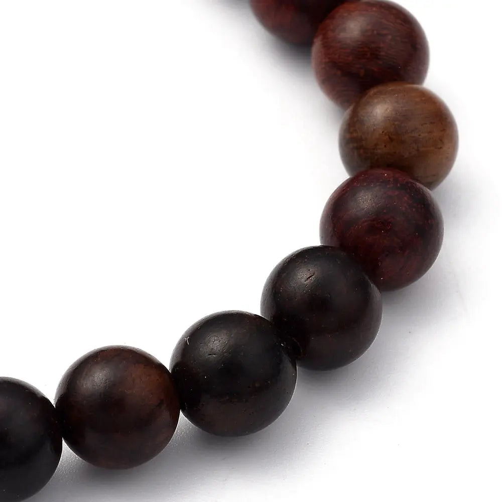 Bracelet - Natural Wood - Coconut - 8mm