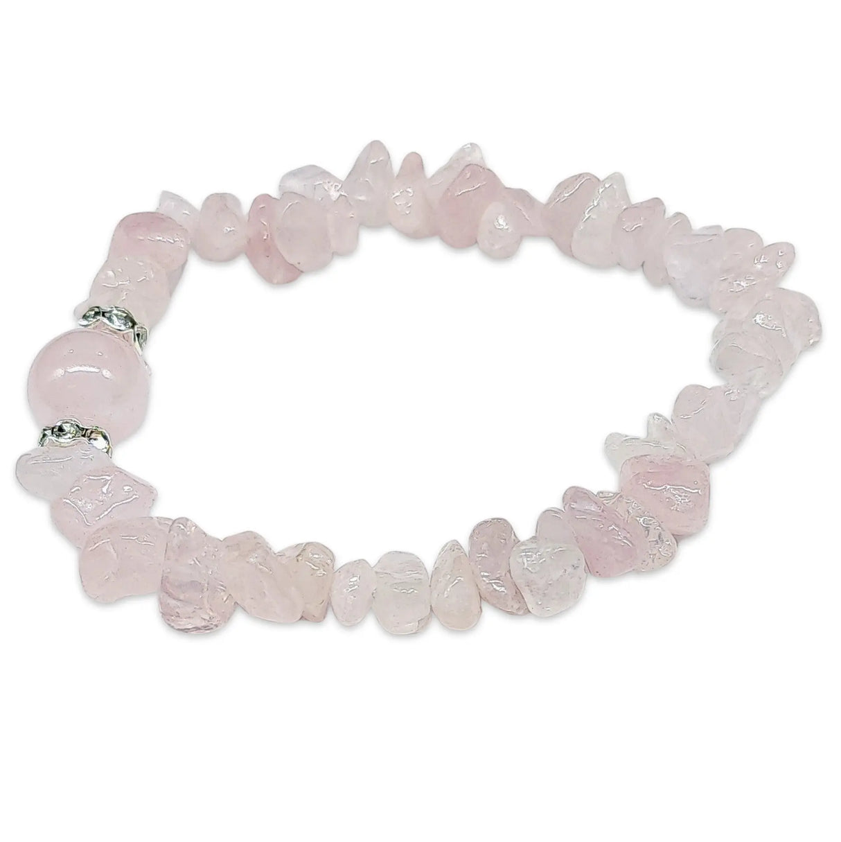 Bracelet - Rose Quartz - Chips & Bead