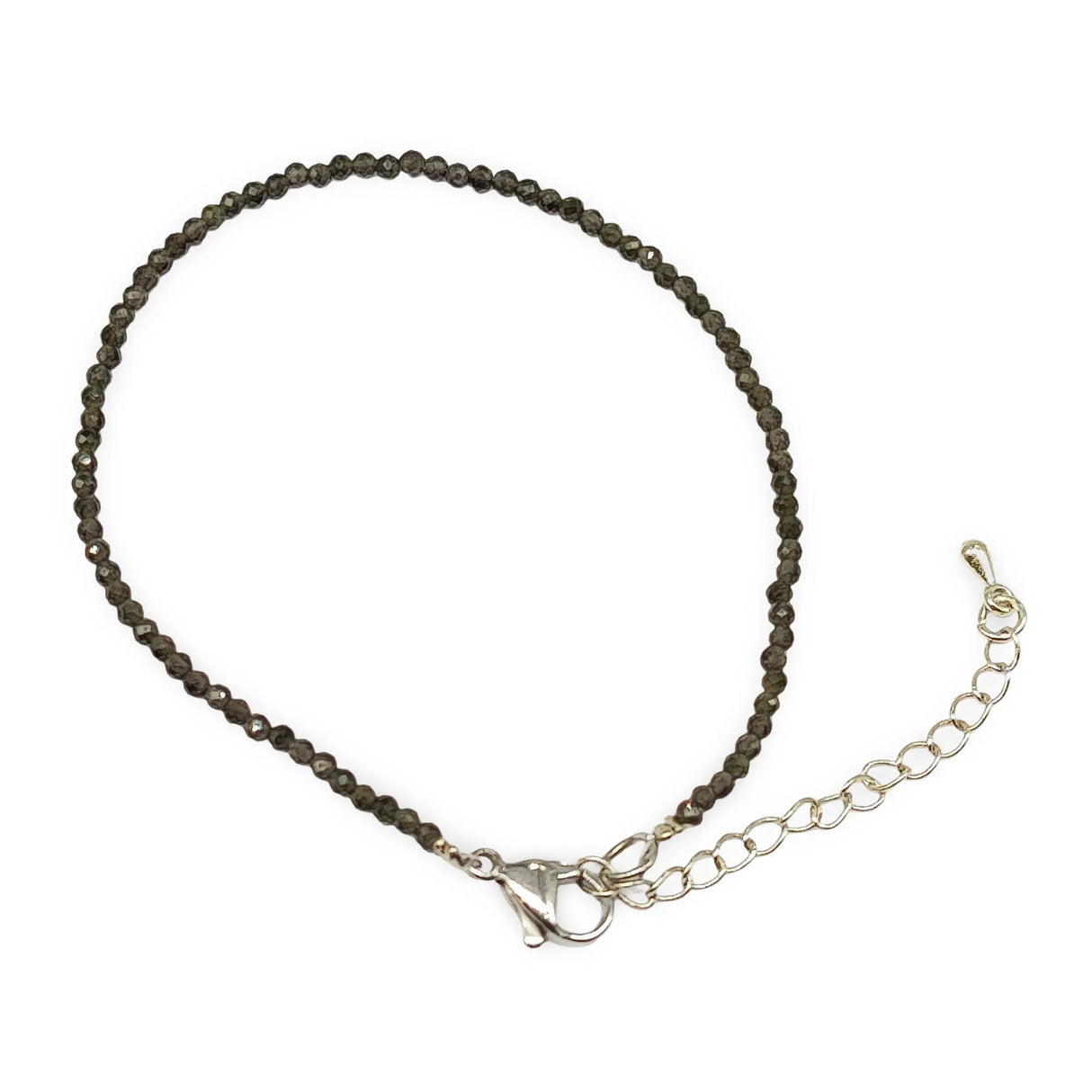 Bracelet - Pyrite -Faceted - 2mm