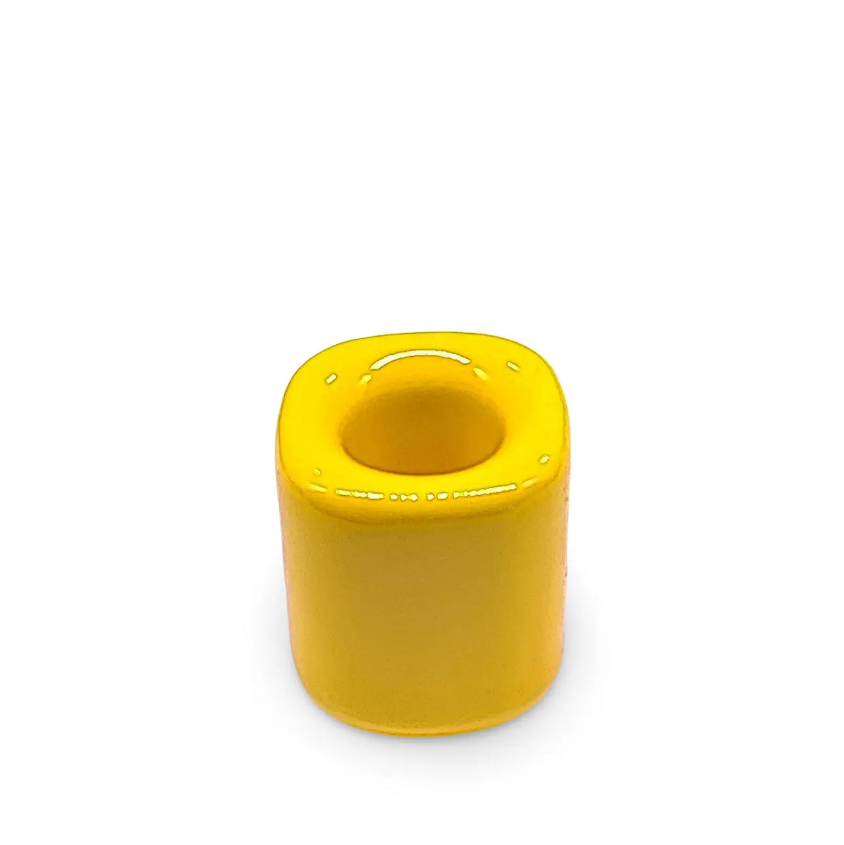 Candle Holder - Ceramic - Color Choices Yellow