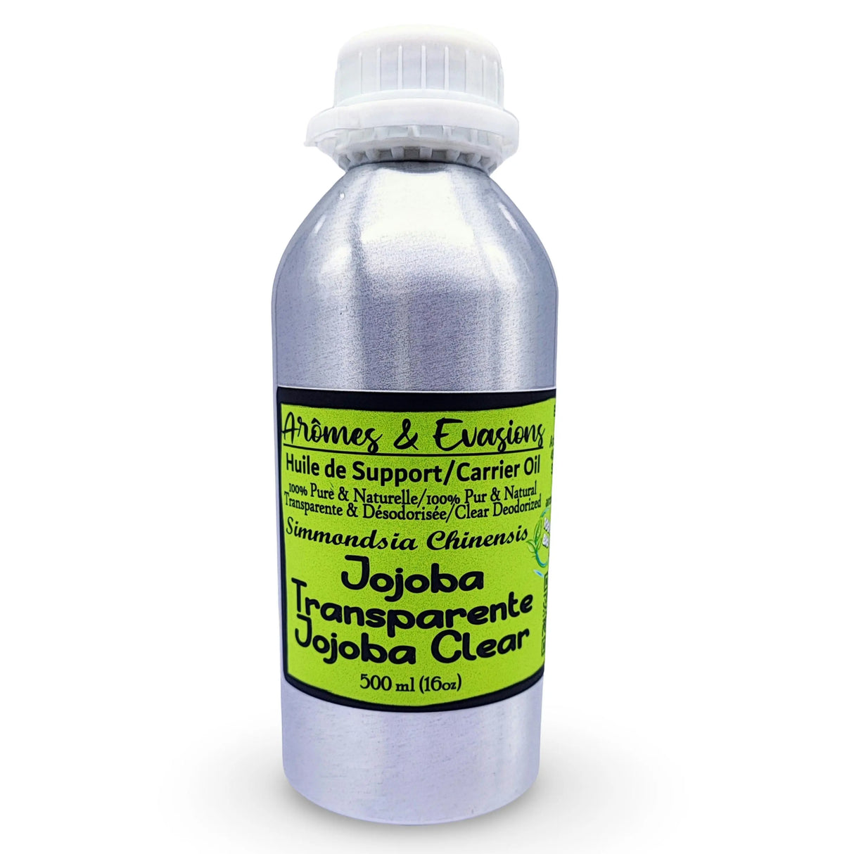 Carrier Oil - Jojoba - Clear - Deodorized 500 ml