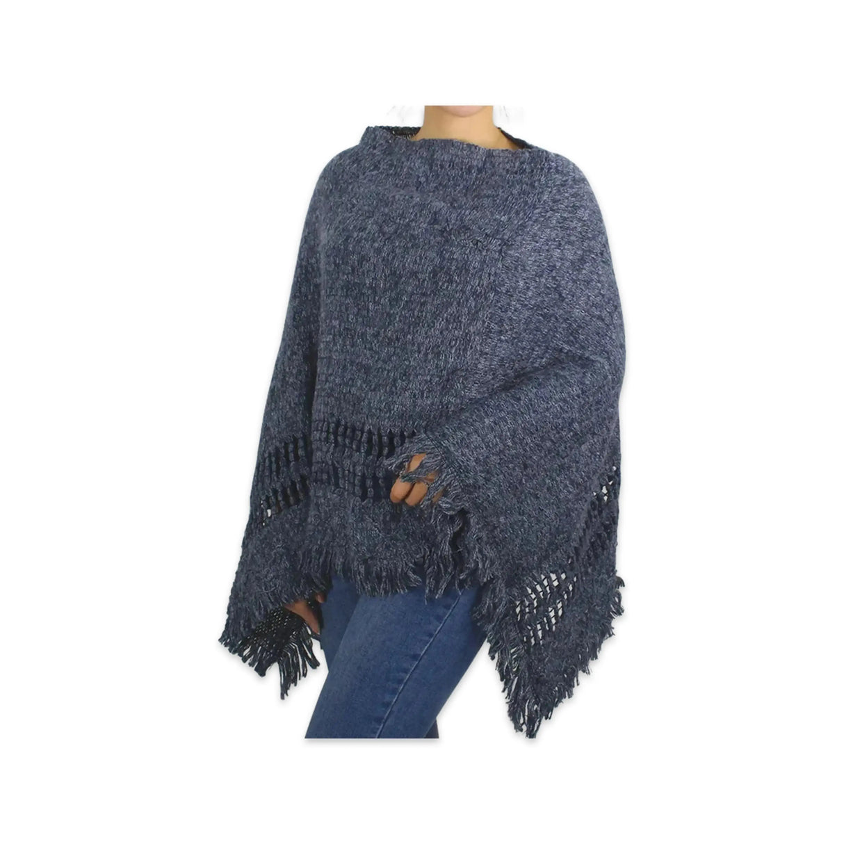 Clothing -Poncho Navy