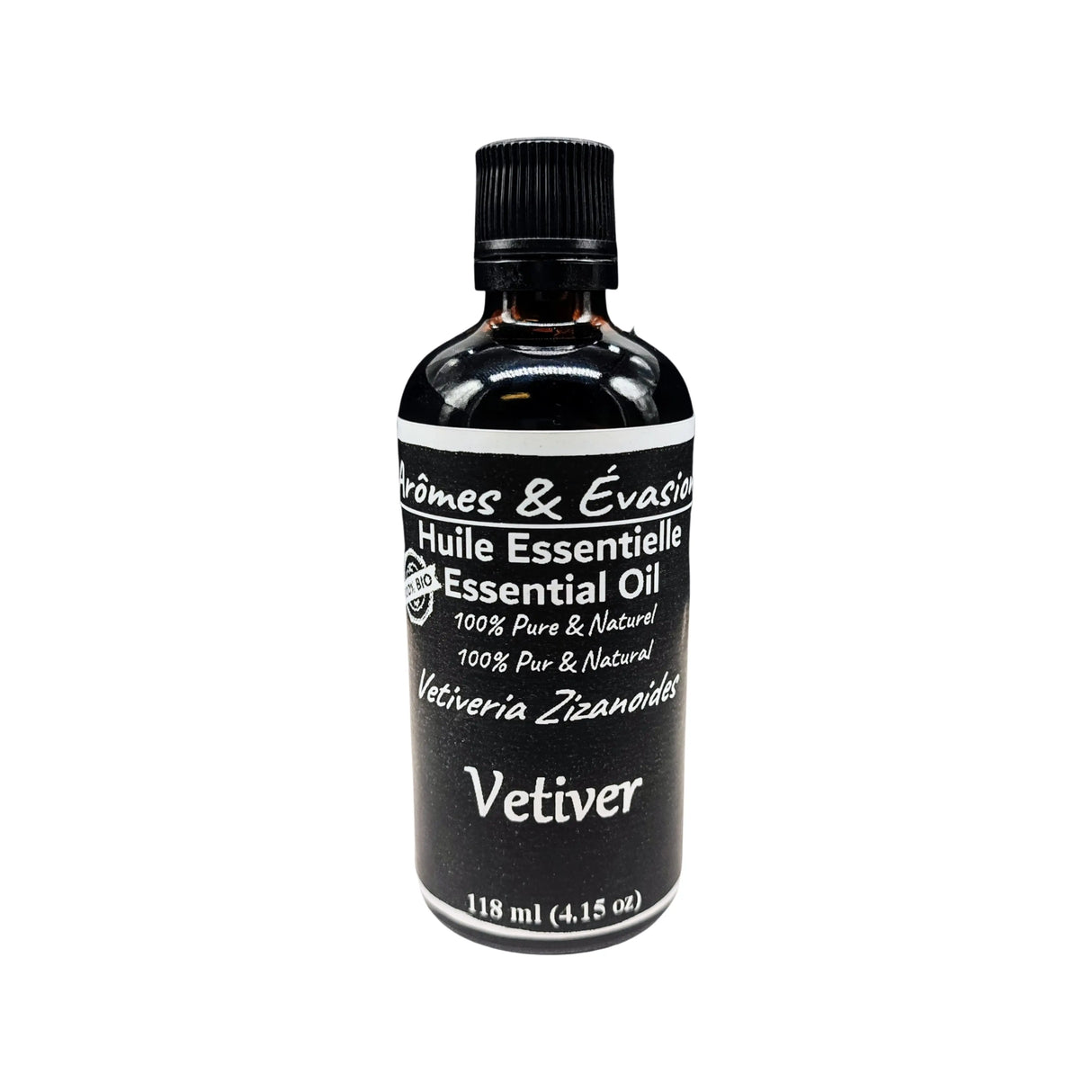 Essential Oil - Vetiver (Vetiveria Zizanoides) 118 ml