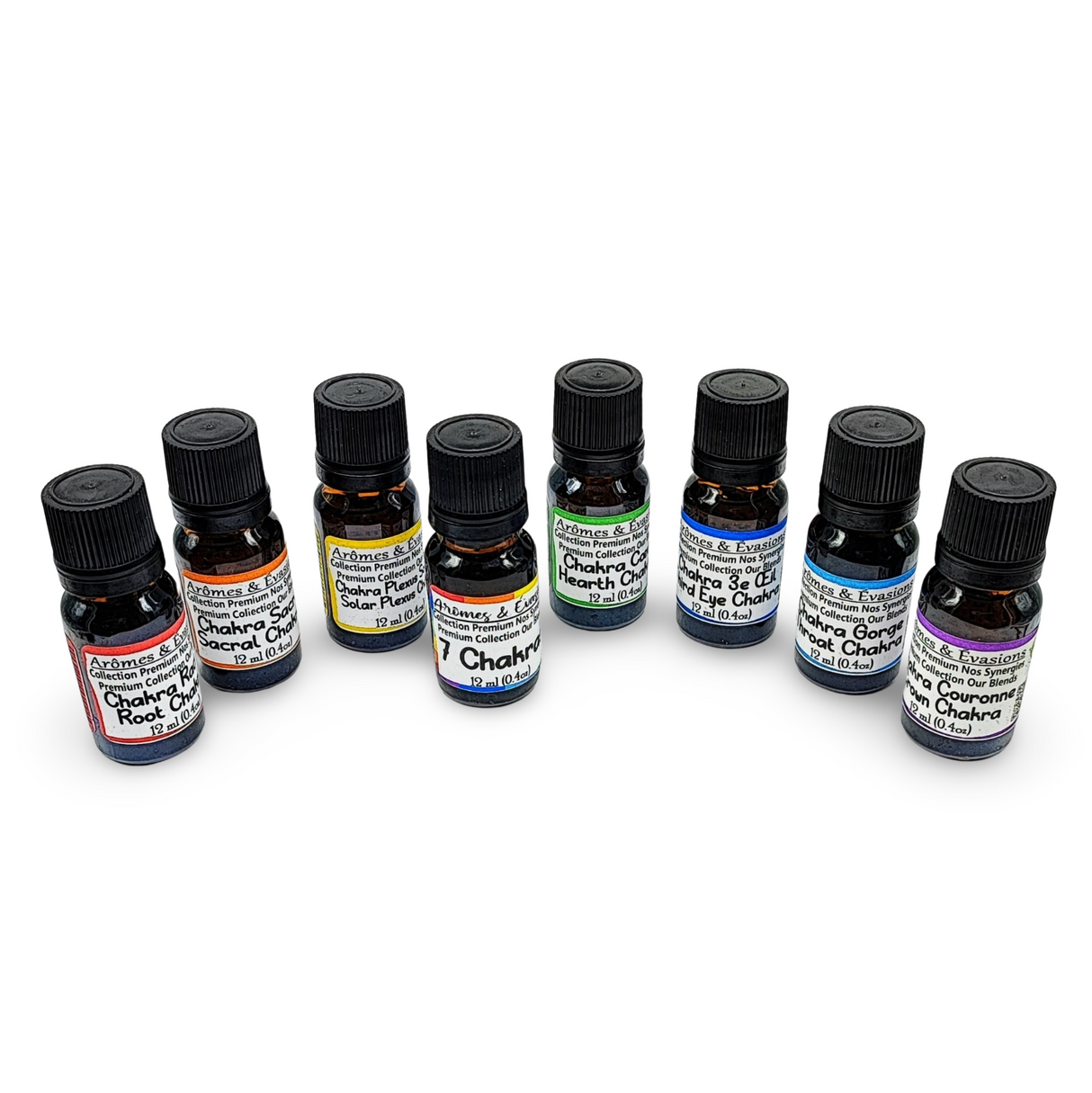 Essential Oil - Premium Collection - Complete 7 Chakras Gift Set