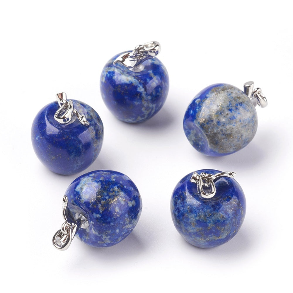 Necklace - Lapis Lazuli - Apple Shape