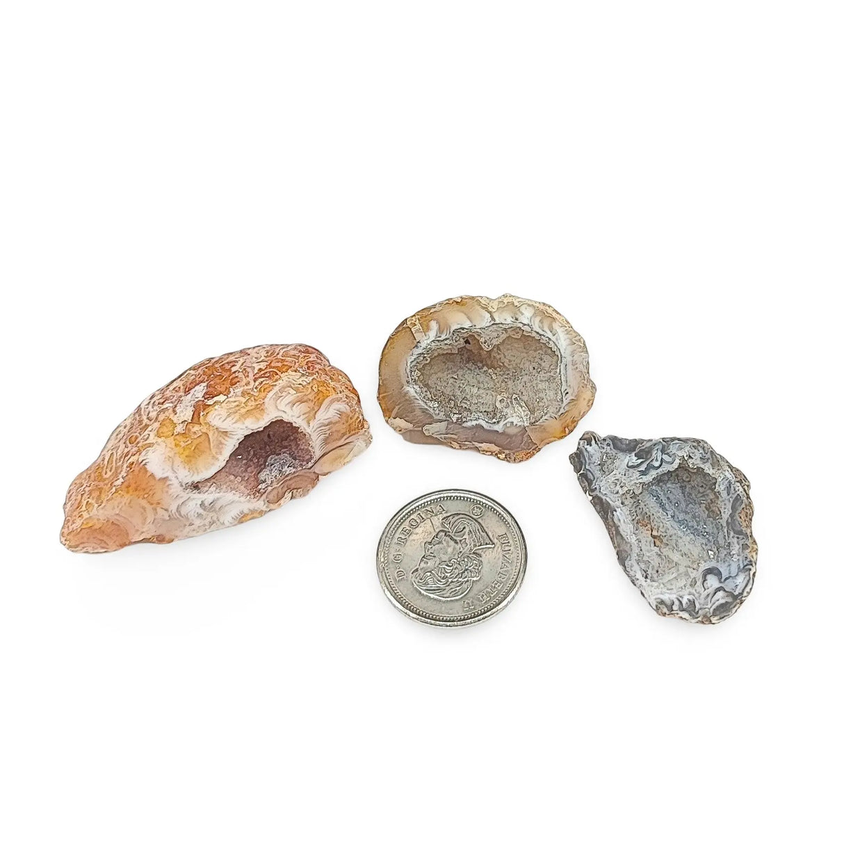 Geode -Agate Druzy -Half Geode Pieces