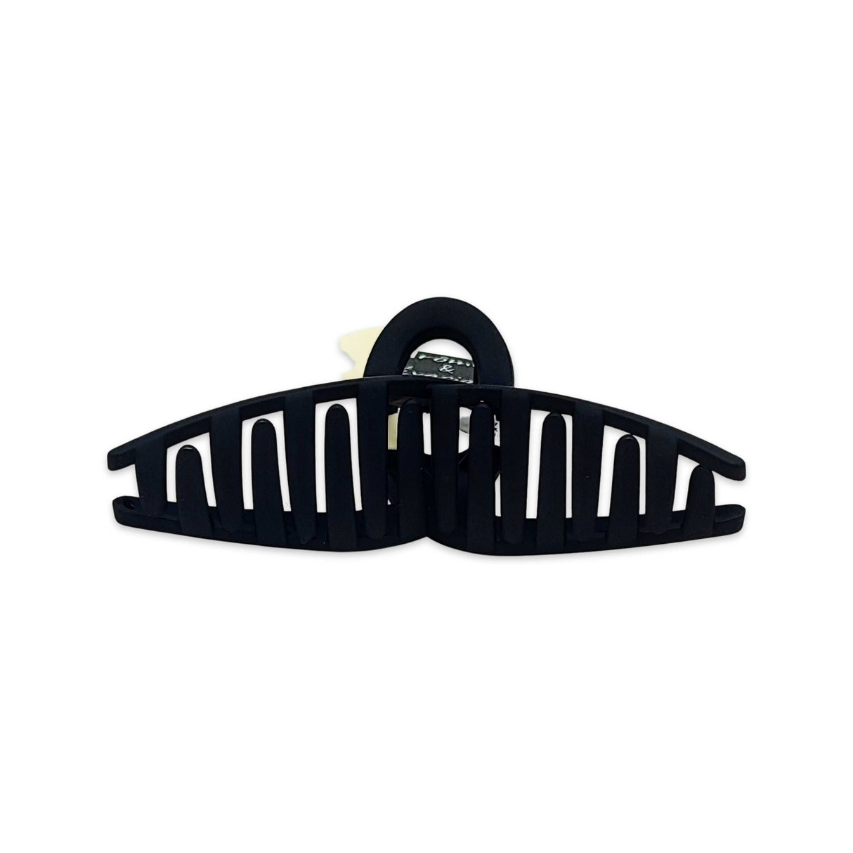 Hair Acessories -Matte Color Clip Hair Black