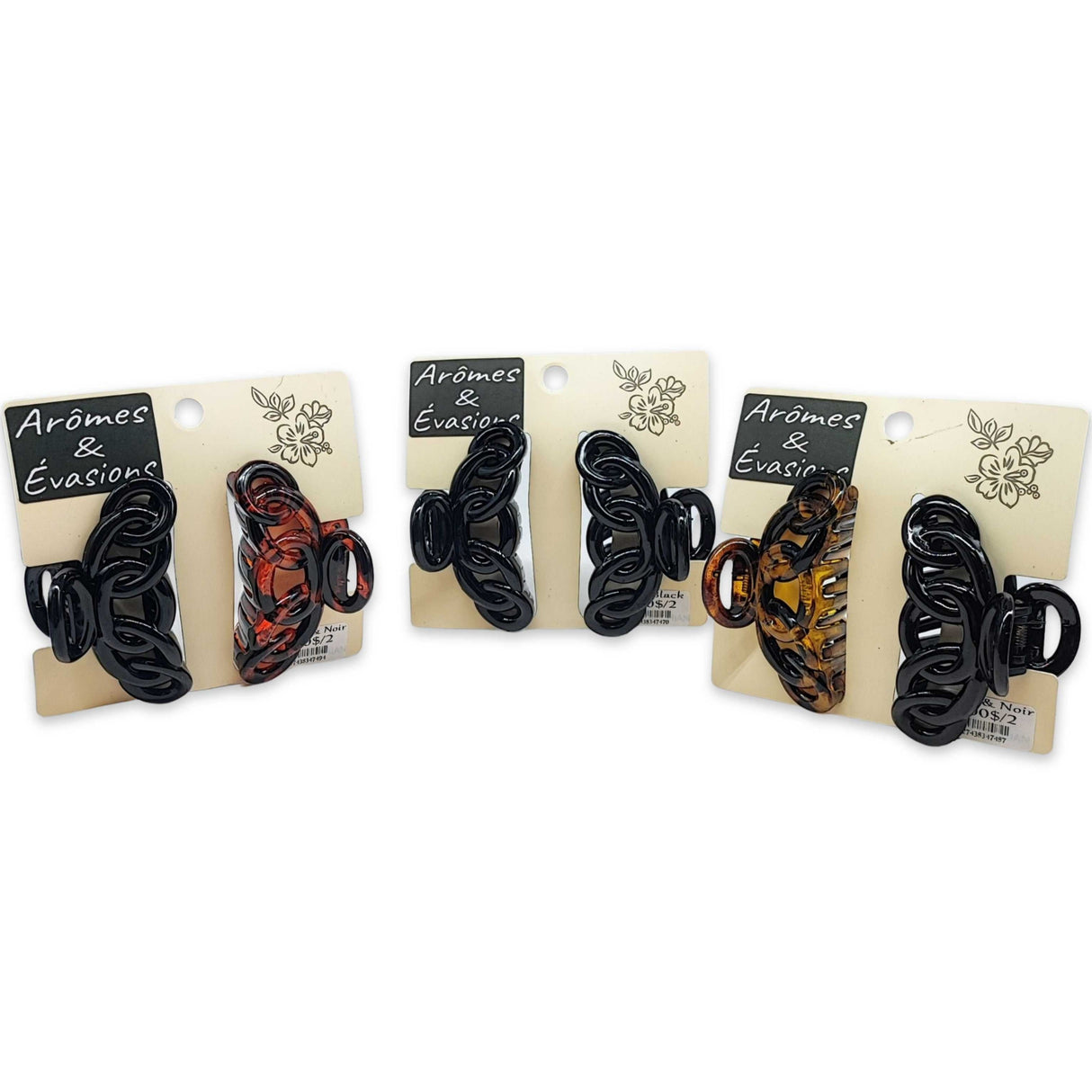 Hair Acessories -Plastic Clip -Pack of 2