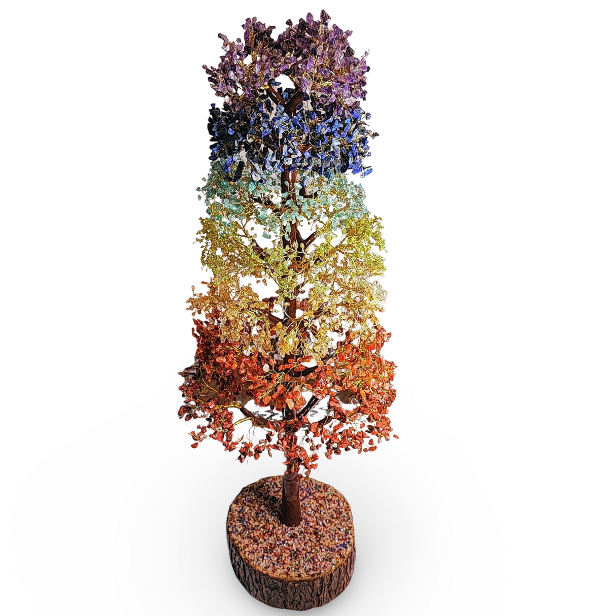 Home Decor -Gem Tree -7 Chakras -30"H