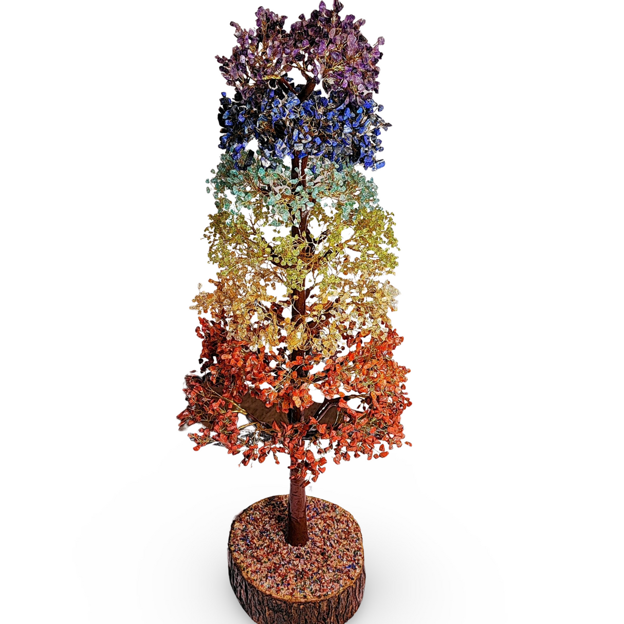 Home Decor -Gem Tree -7 Chakras -30"H