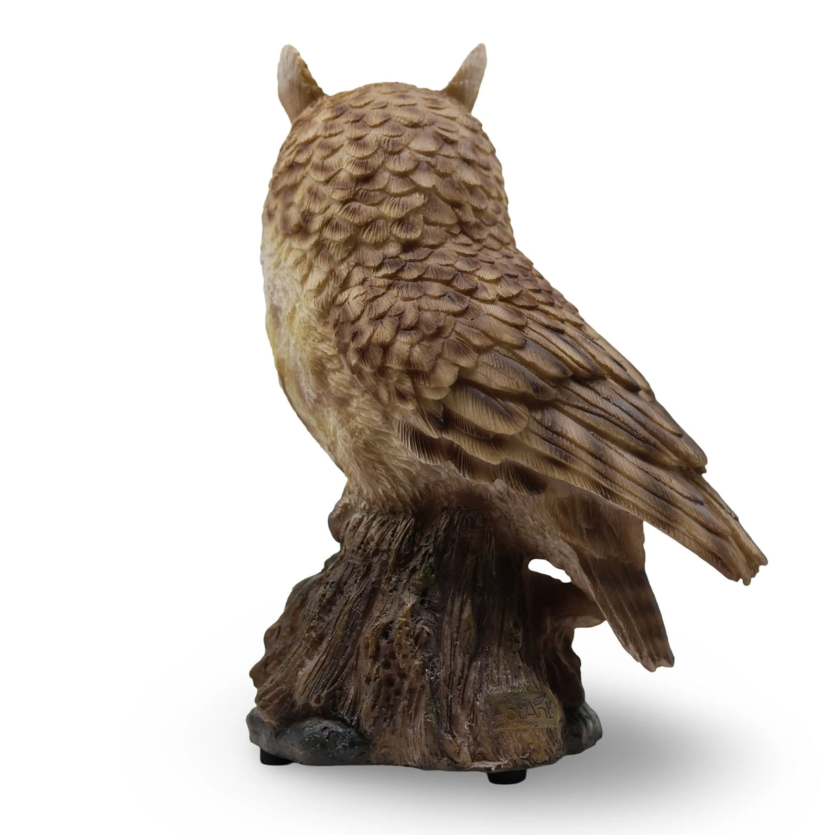 Home Decor - Spirit Animal - Singing Motion Activated - Owl On Stump