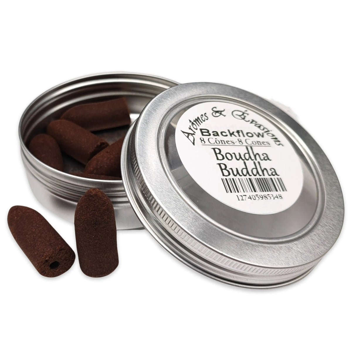 Incense -Backflow Cones -Buddha -8 Cones
