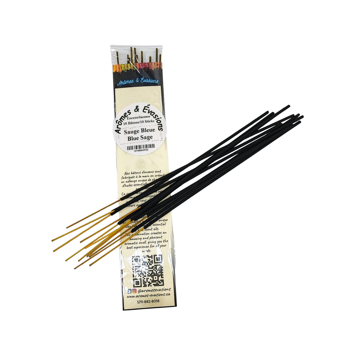 Incense Sticks - Blue Sage - Pack of 10
