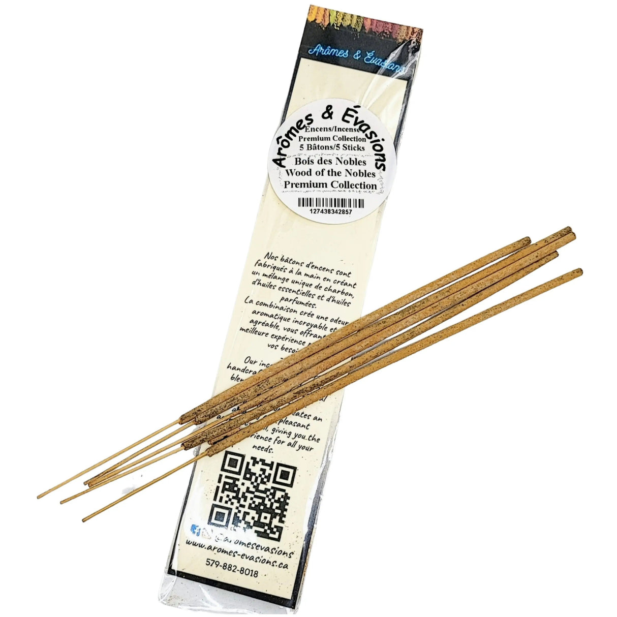 Incense Sticks - Premium Collection - Noble's Wood - Pack of 5 Masala Sticks