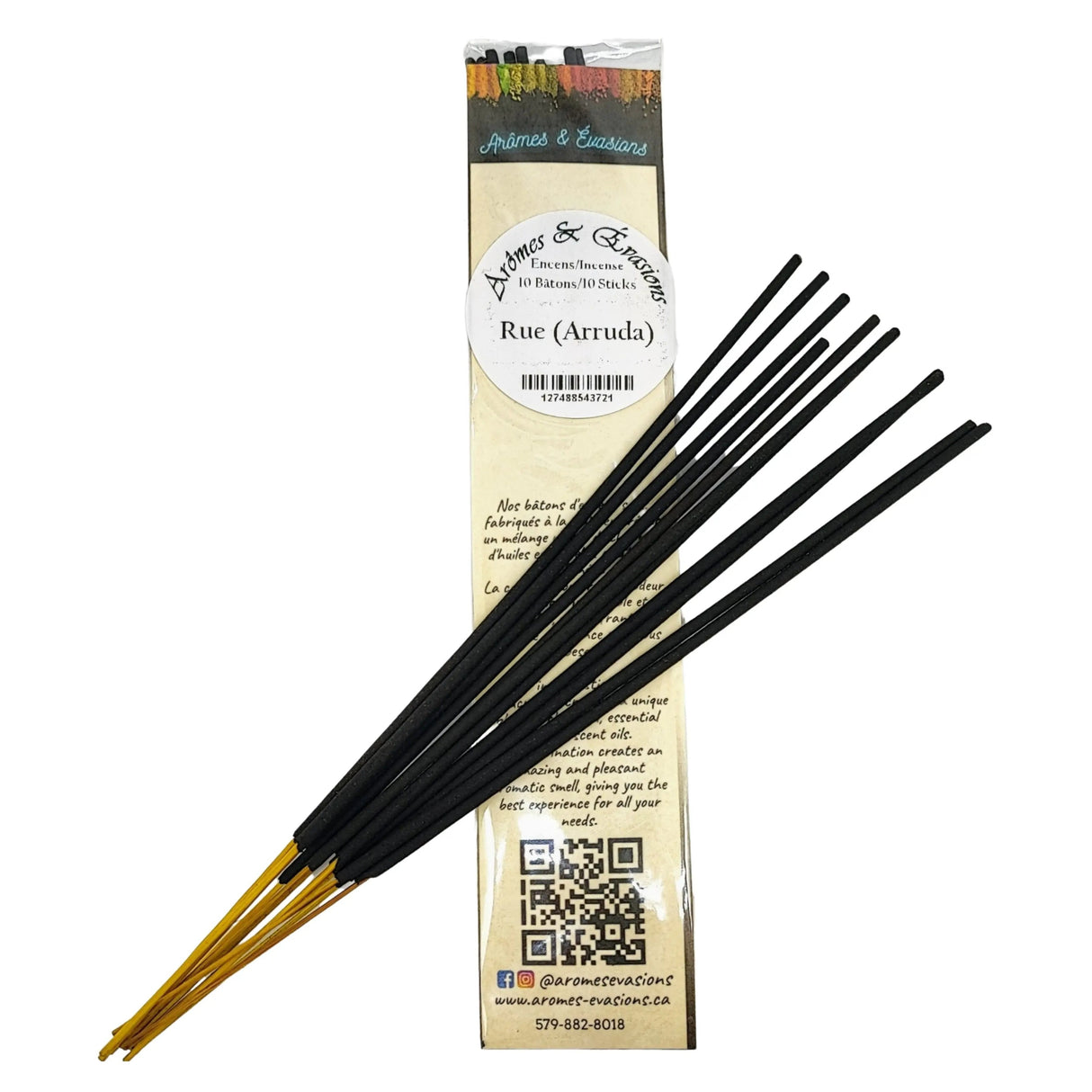 Incense Sticks - Rue - Pack of 10