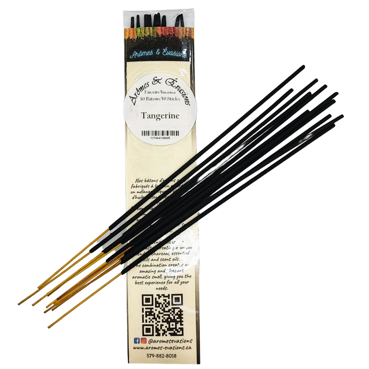 Incense Sticks - Tangerine - Pack of 10