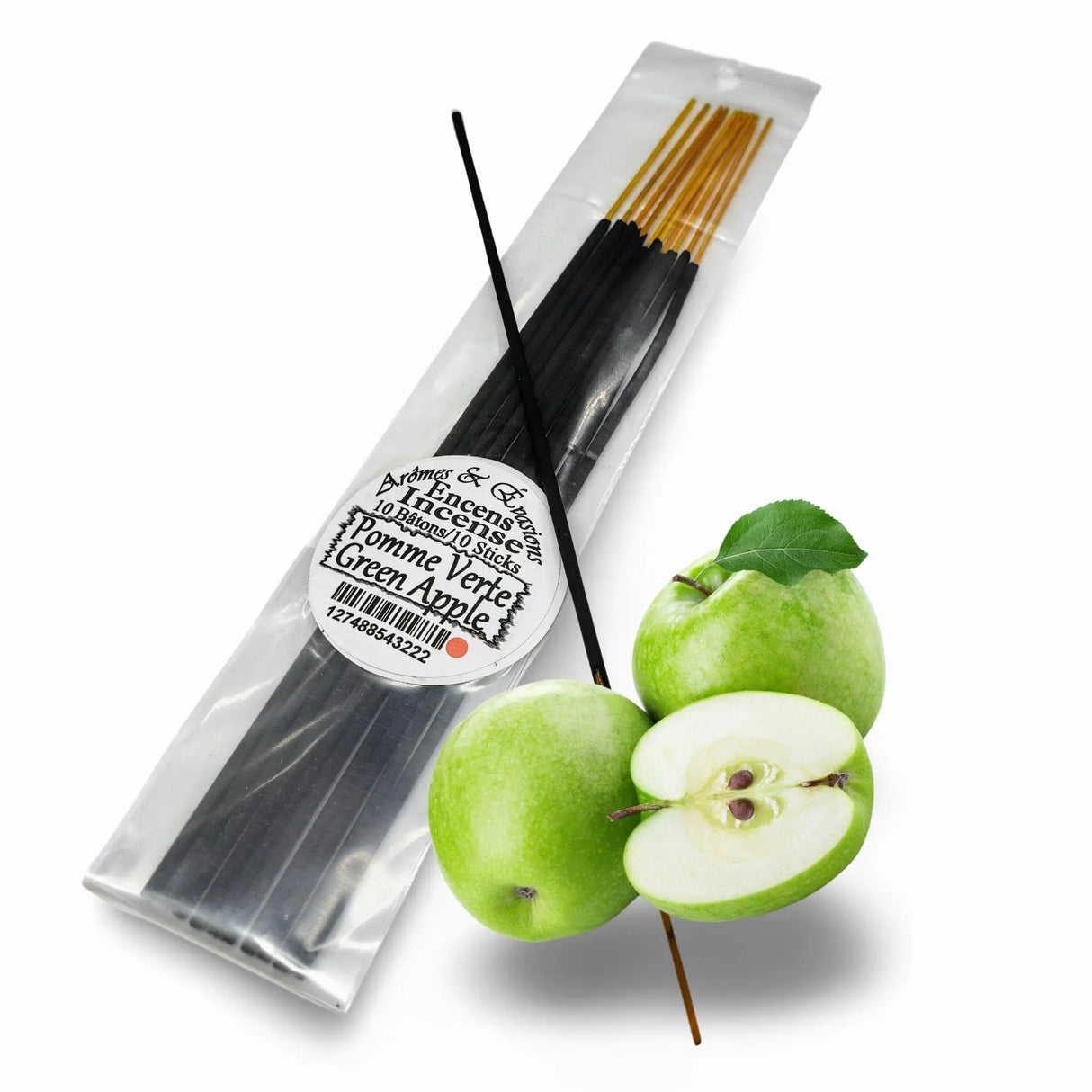Incense Sticks - Green Apple - Pack of 10