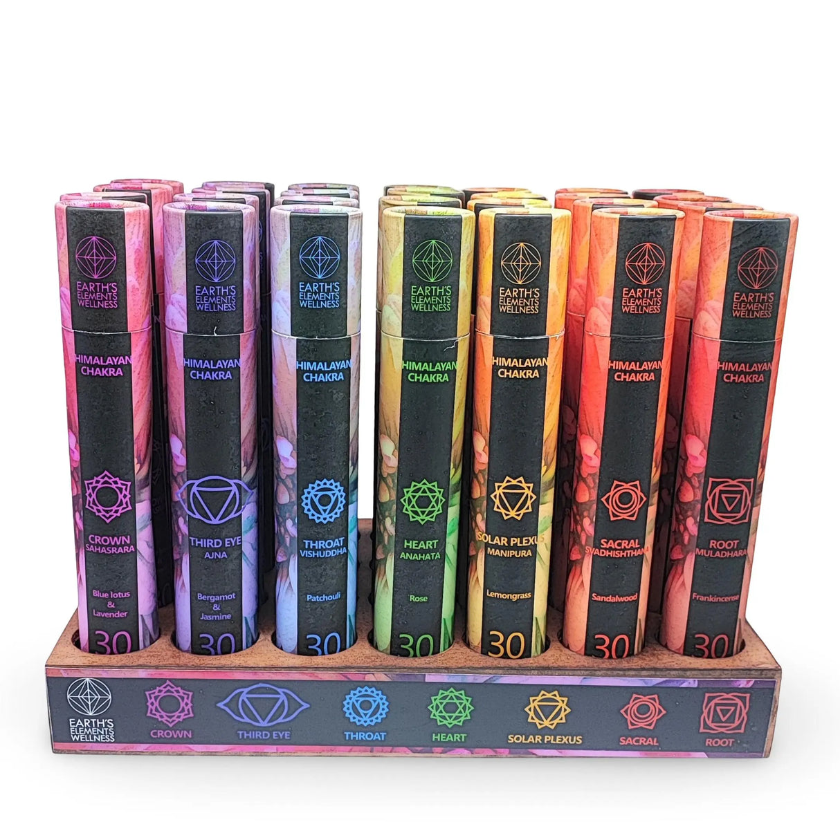 Incense Box Set - Himalayan Chakra Incense Sticks