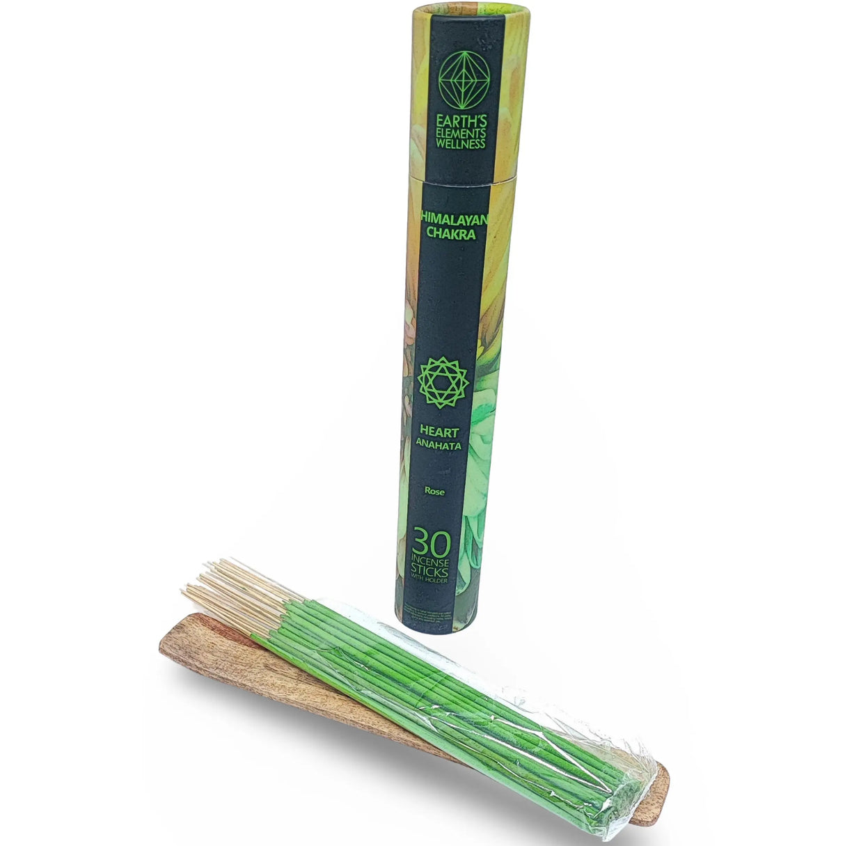 Incense Box Set - Himalayan Chakra Incense Sticks Heart Chakra - Rose