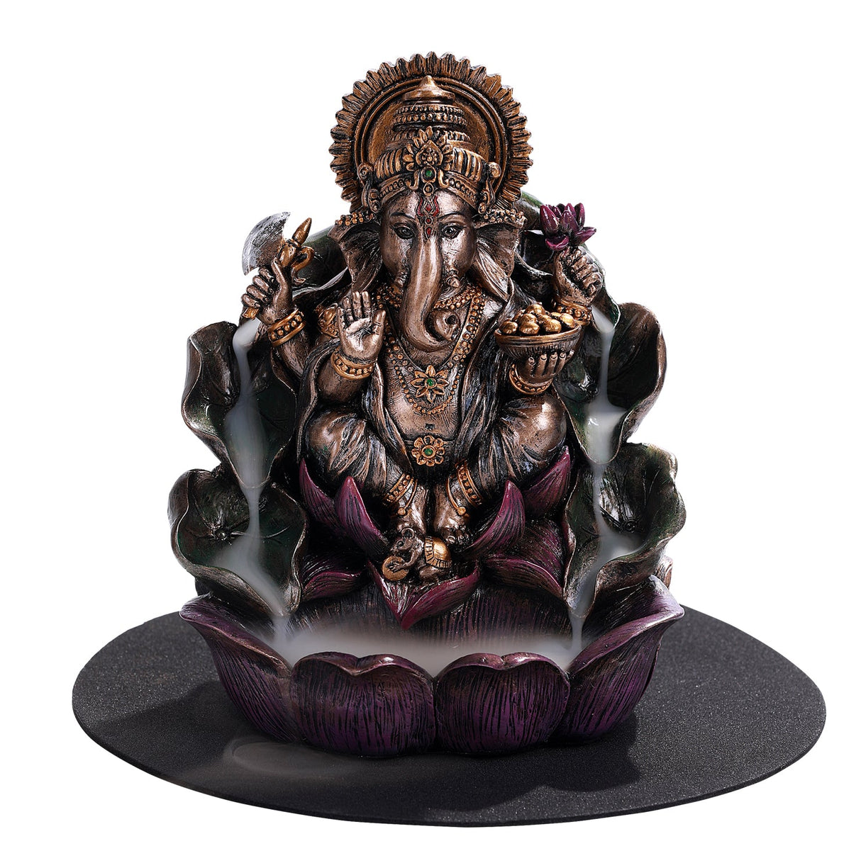Incense Burner -Backflow Cone -Ganesha